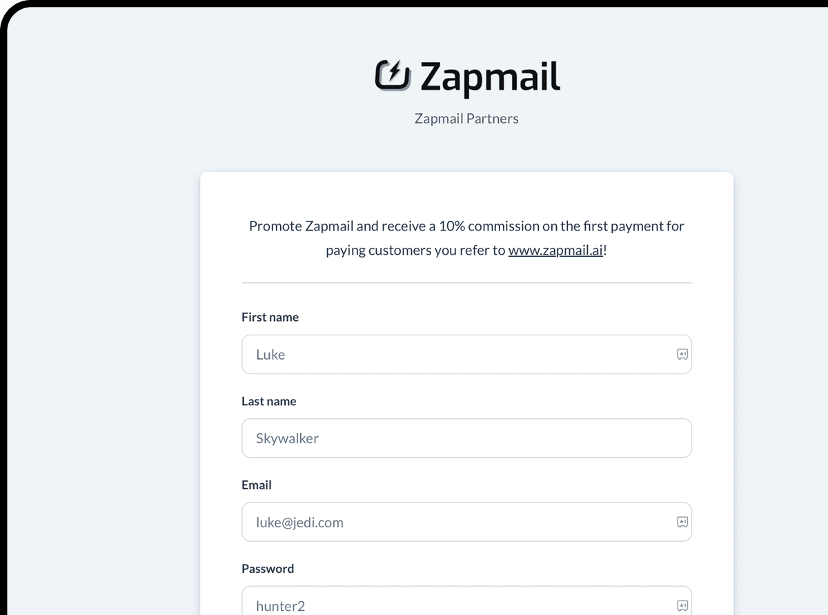 Affiliate Dashboard
