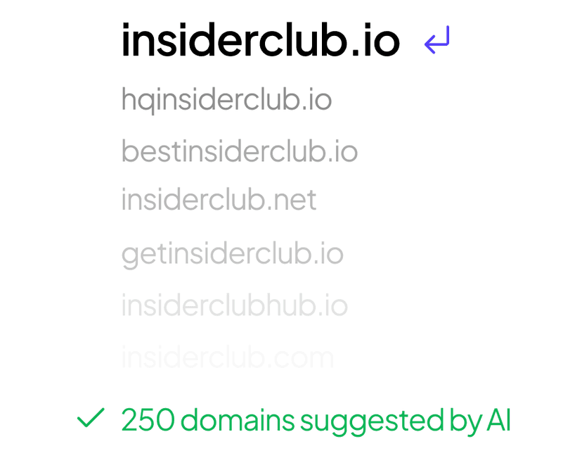 Instant Domain Genie